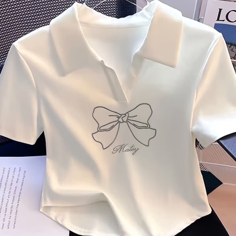 Slim Fit Short Sleeve Top